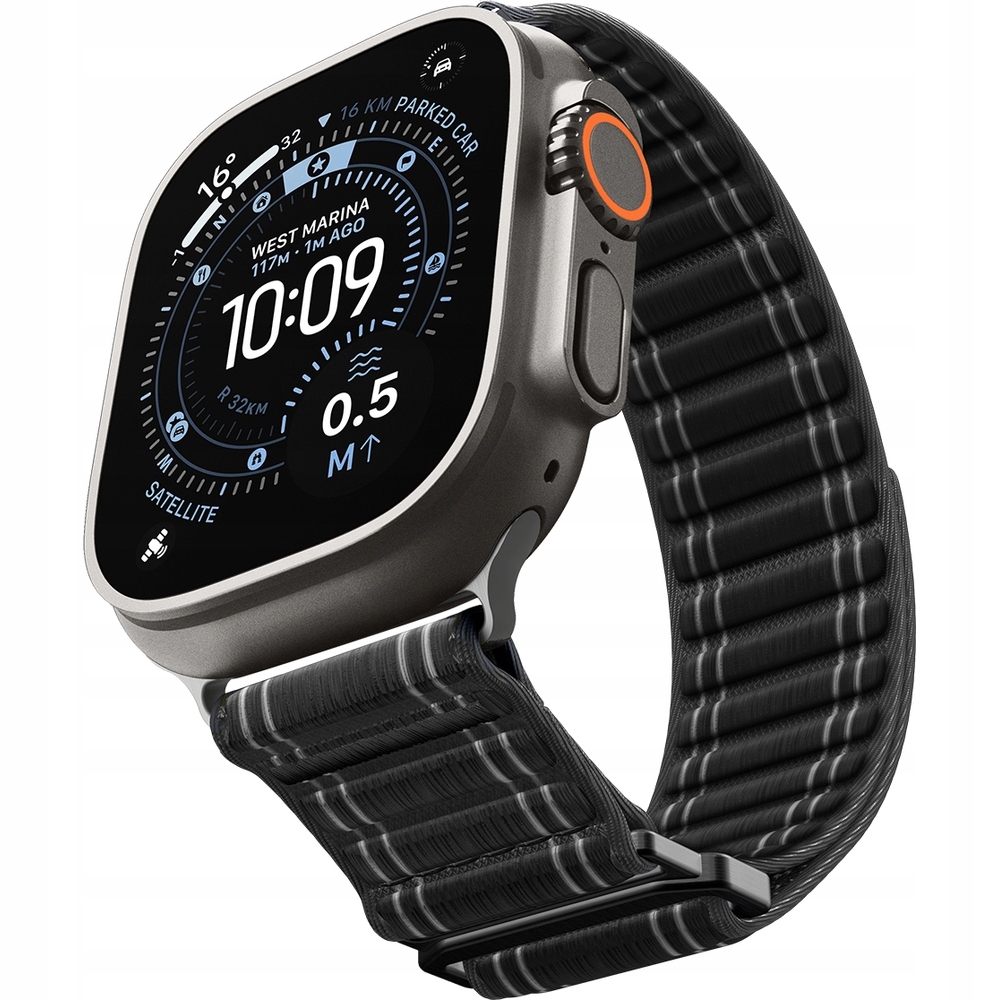 Spigen WBF0 Band Apple Watch 8 9 10 11 Se Ultra (44 45 46 49 mm) Black