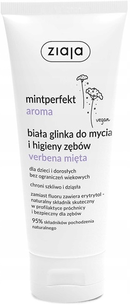 

Ziaja Mintperfekt Aroma Biała Glinka Do Zębów