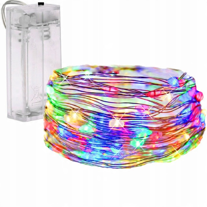 

Lampki Druciki 20 Led Na Baterie Multikolor 20L
