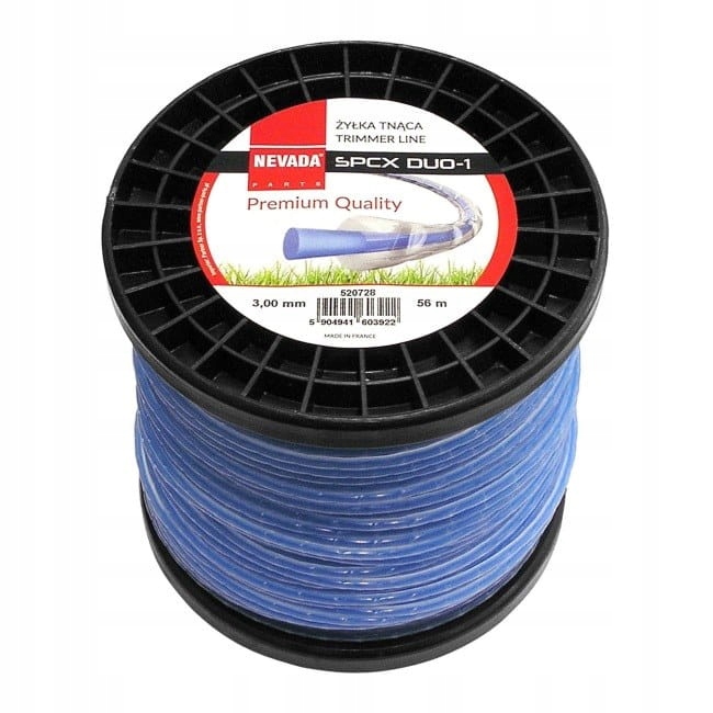 Silná Žací Struna pro kosy kulatá 3,0 mm 56 m Nevada