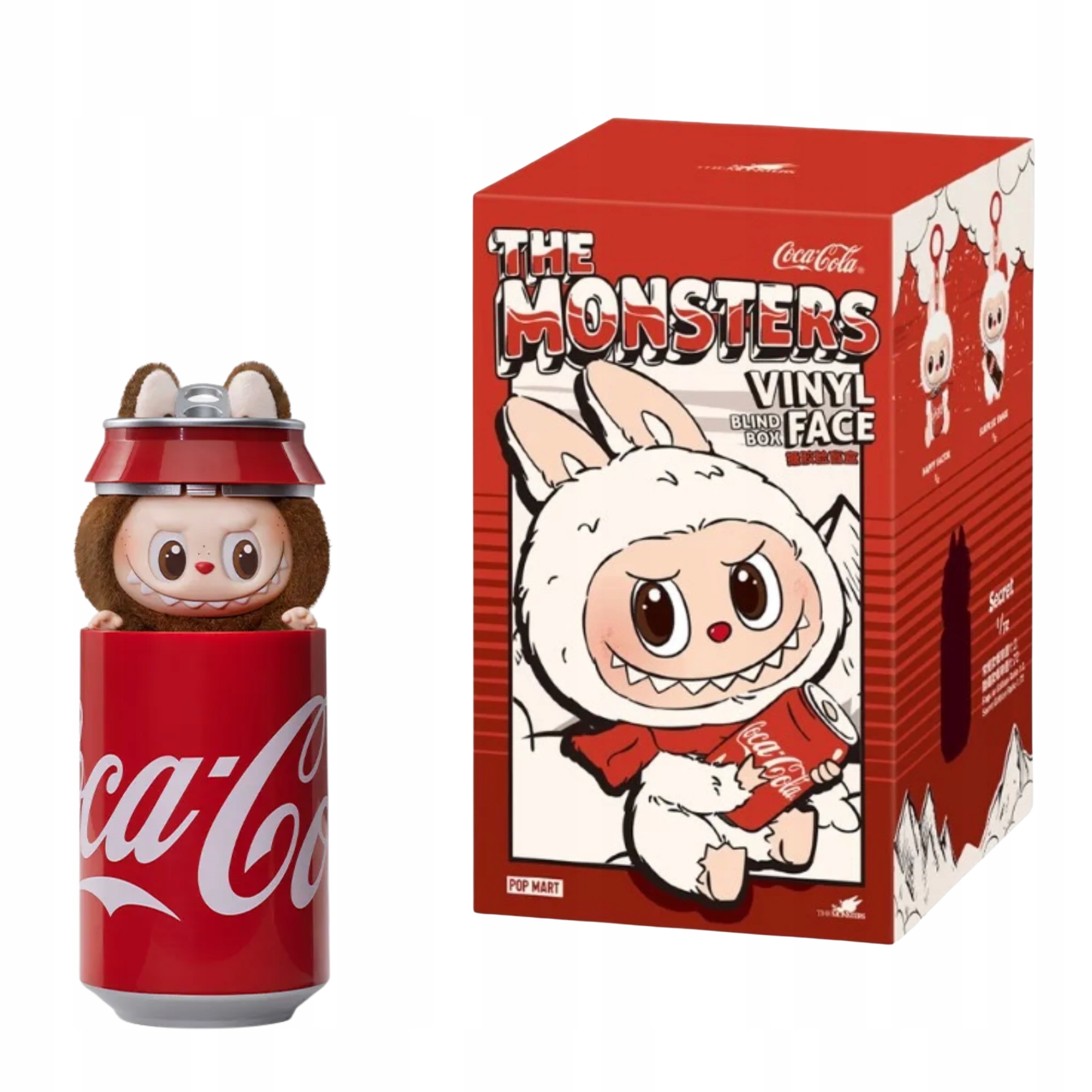 POP MART LABUBU Coca-Cola シークレット LABUBU COCA COLA SECRET MYSTERIOUS-GUEST - NAJWYŻSZA JAKOŚĆ