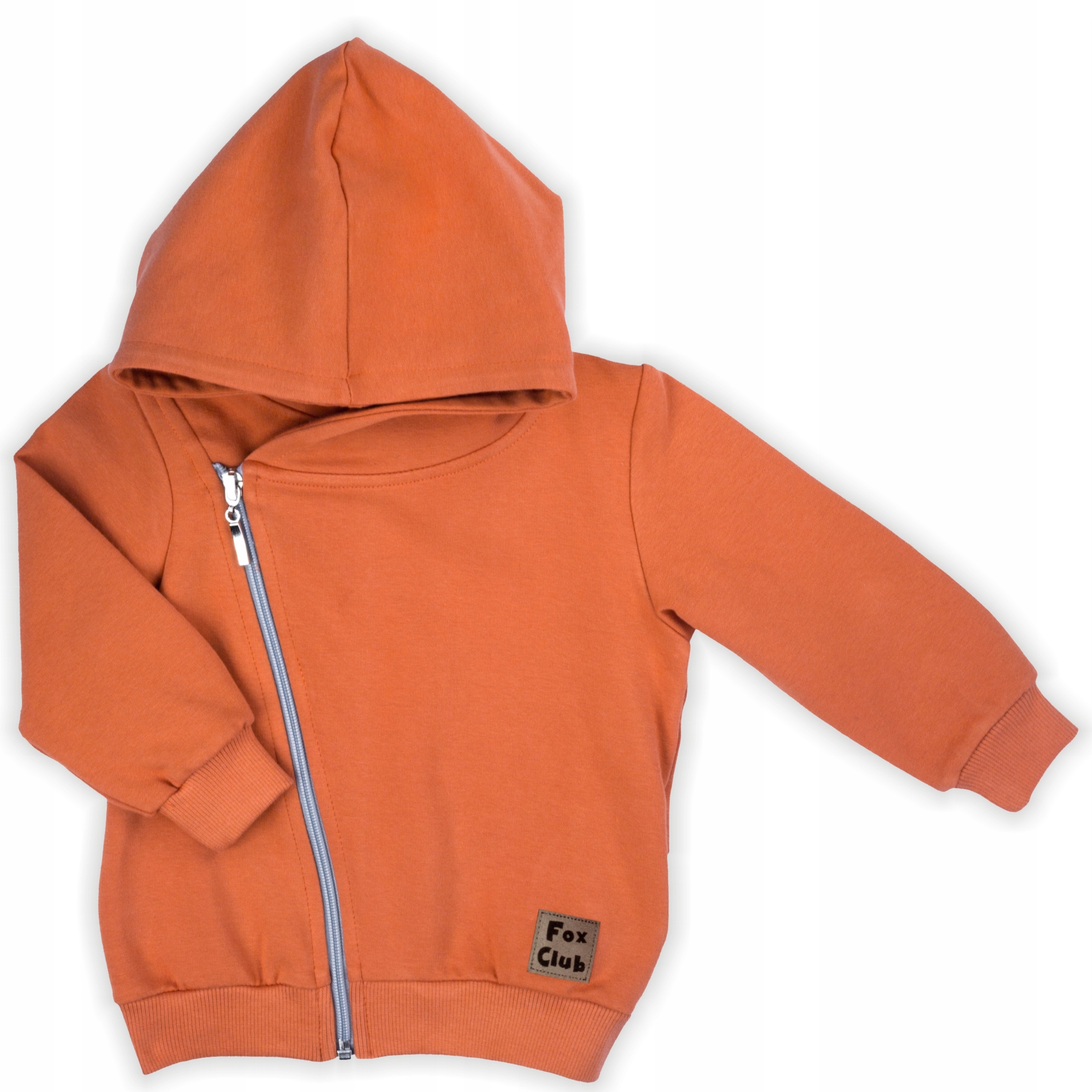 

Bluza Z Kapturem na zamek 98 ruda rozpinana Nicol