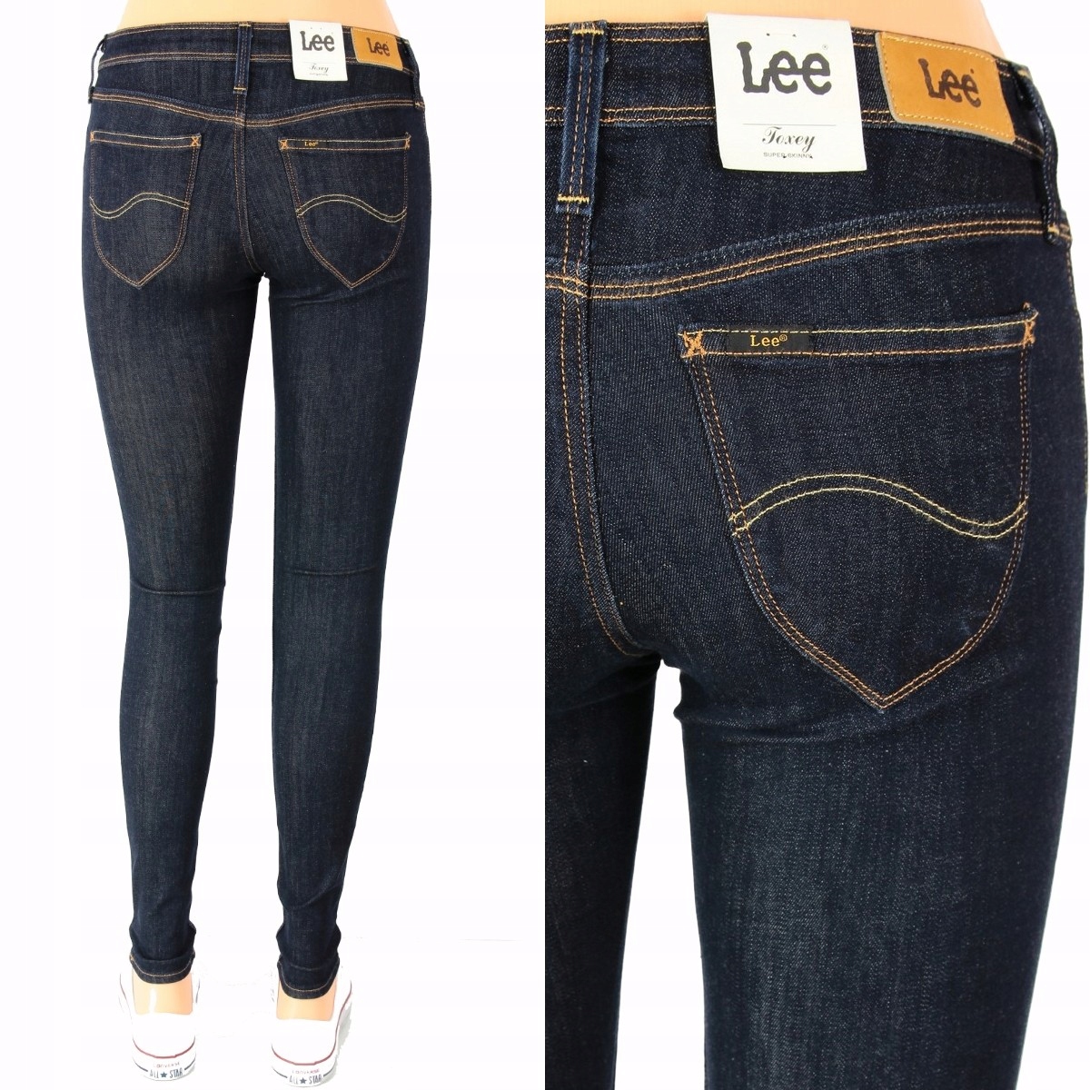 

Lee Toxey Skinny Jeansy Spodnie W25 L31