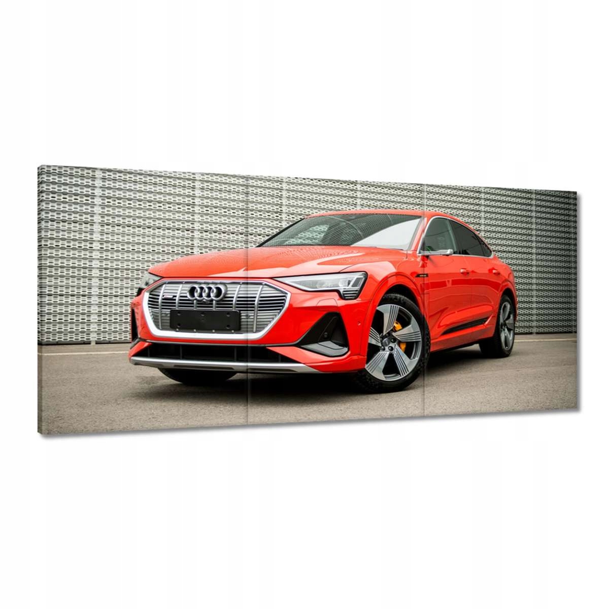 Obrazy 210x100 Červené Audi e-tron