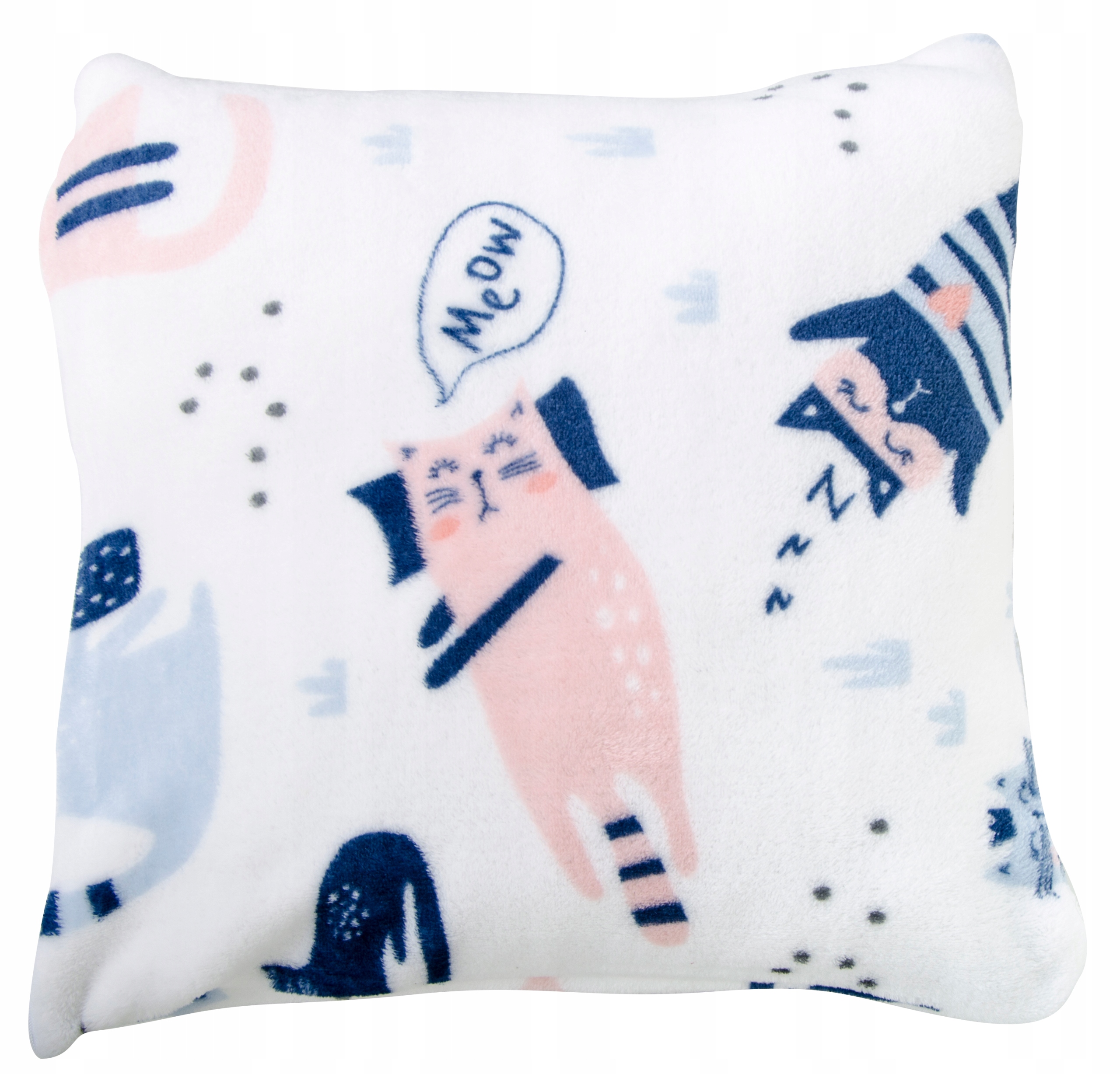 

Poszewka Polarowa Milusia 40x40 Zwierzaki Gatito