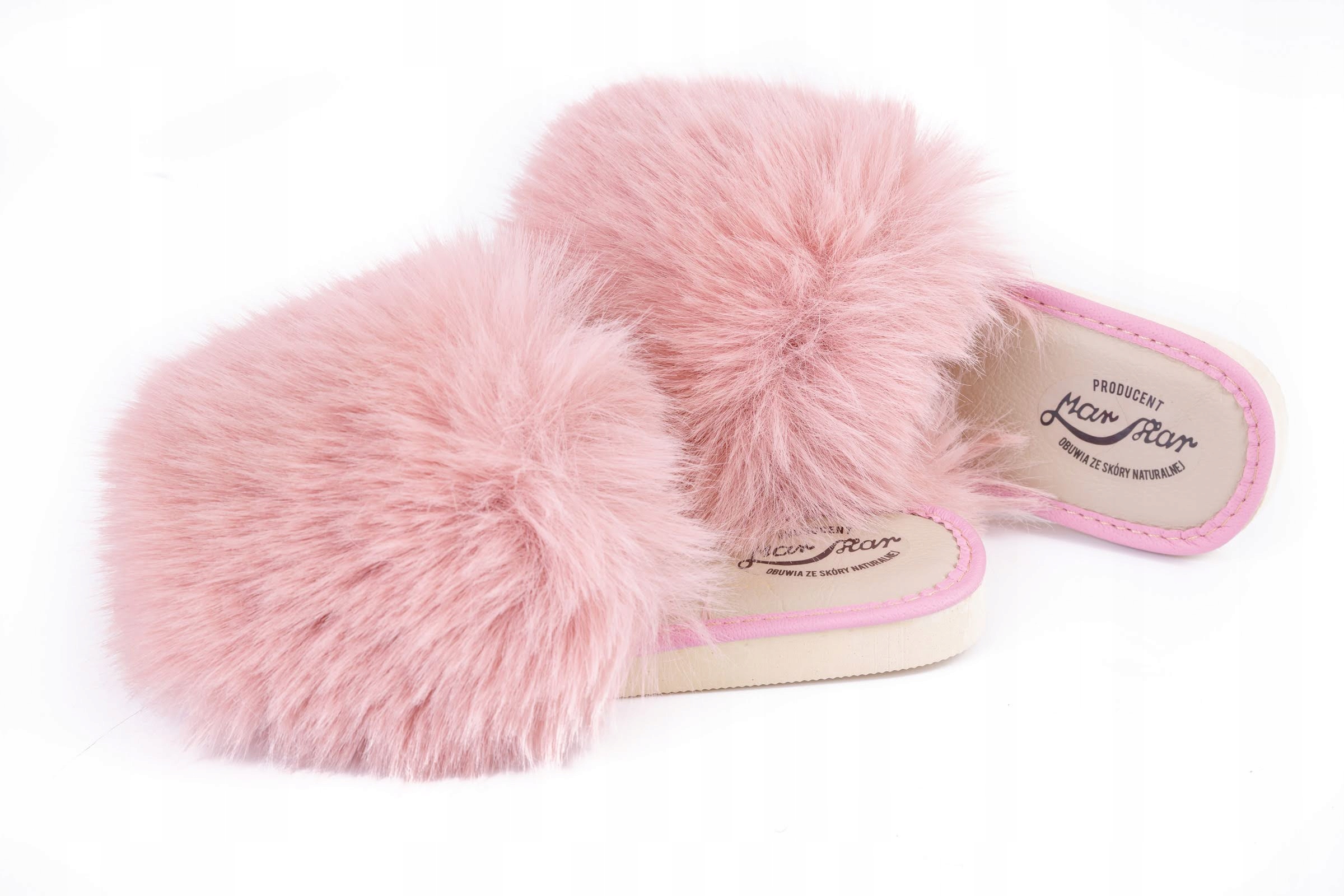 WYGODNE KAPCIE DAMSKIE Z FUTERKIEM FUTRZAKI KLAPKI