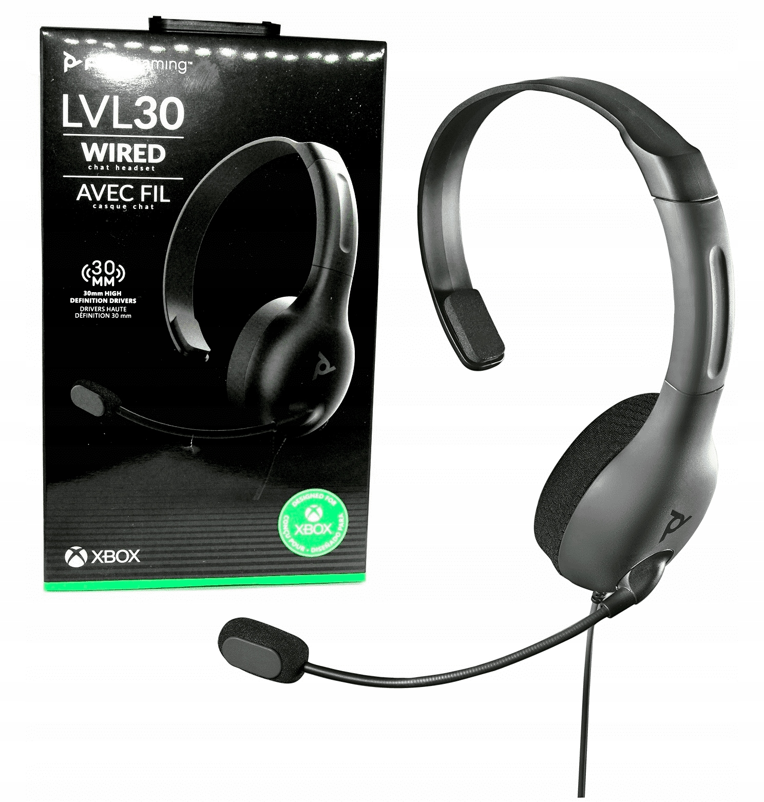 Headset PDP LVL30 Xbox One czarny Kod producenta 048-136-EU