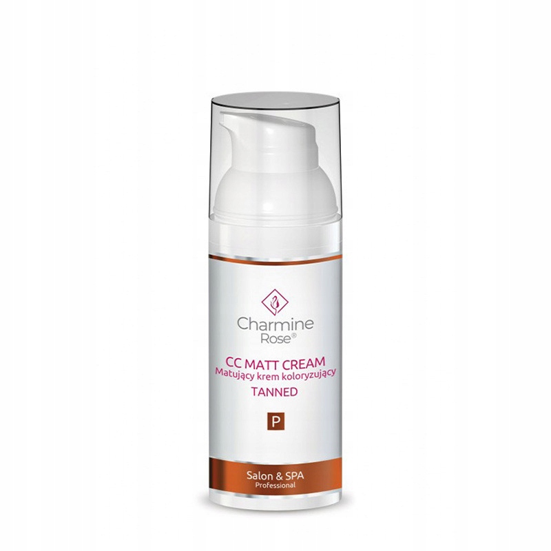 Charmine Rose CC Matt Cream Tanned Matujący krem koloryzujący 50ml