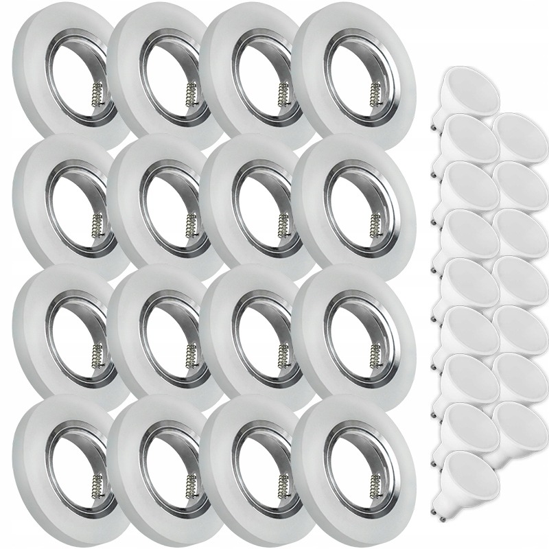 16X Skleněná Lampička Moderní Kulaté Stropní Svítidlo Kolo Silné Sklo Námraza Led Žárovka 1.5W