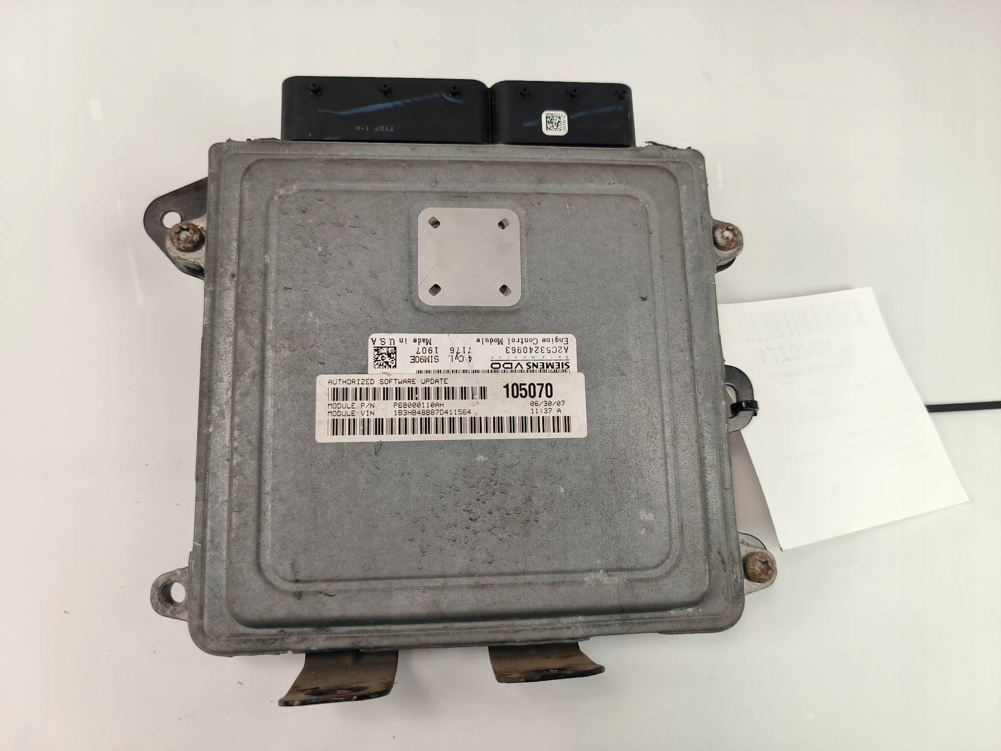 computer Motore ECU 68000110AH DODGE CALIBER
