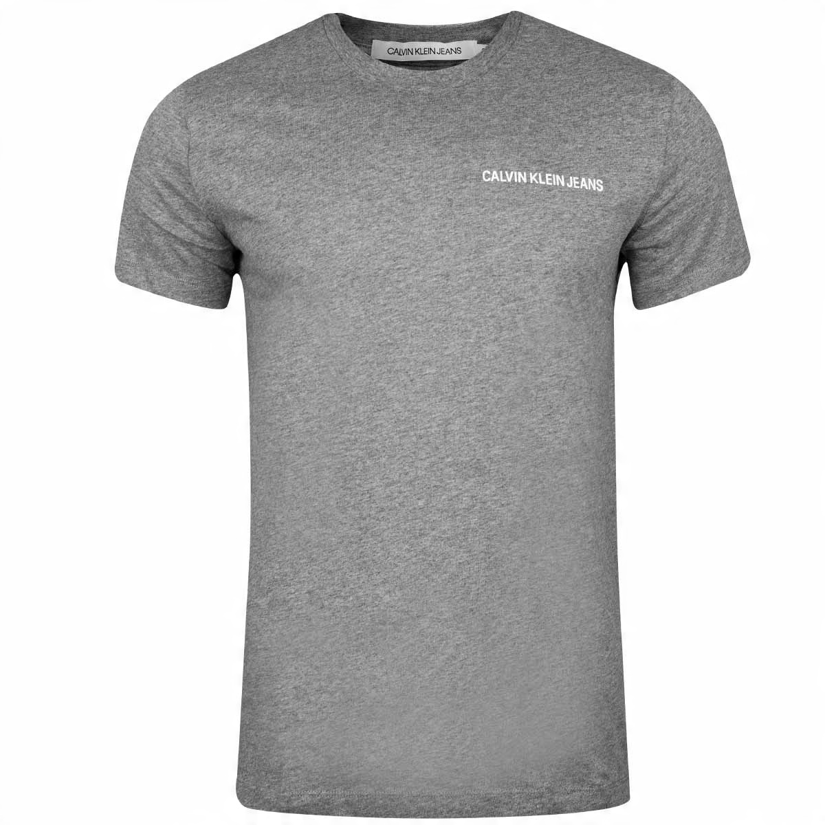 

Calvin Klein Koszulka Męska T-shirt Chest Gray r.L