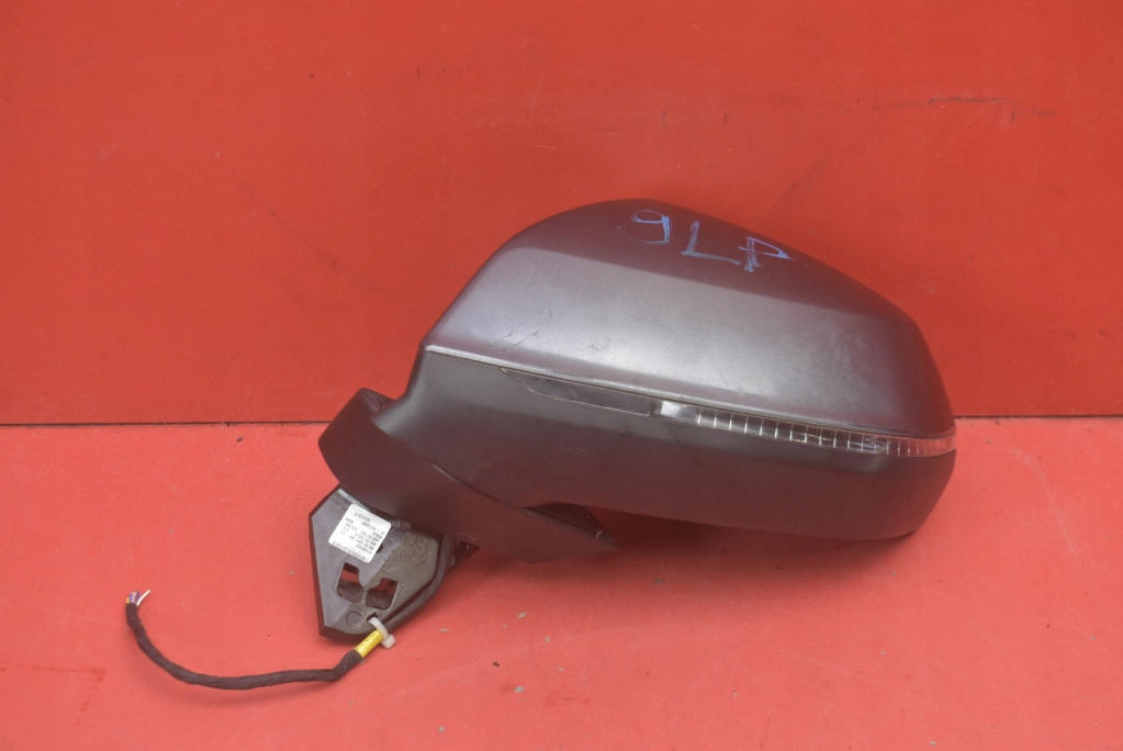 mirror left graphitic 4M2857409B UK AUDI Q7 4M 15- 12 PIN