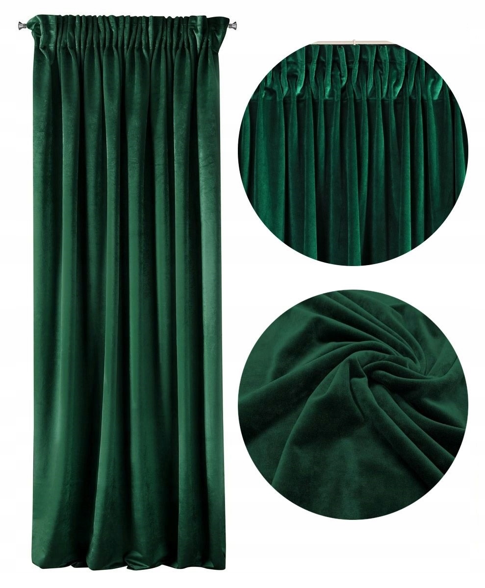 

Zasłony Zaciemniające Welur Velvet Na Żabki Grube