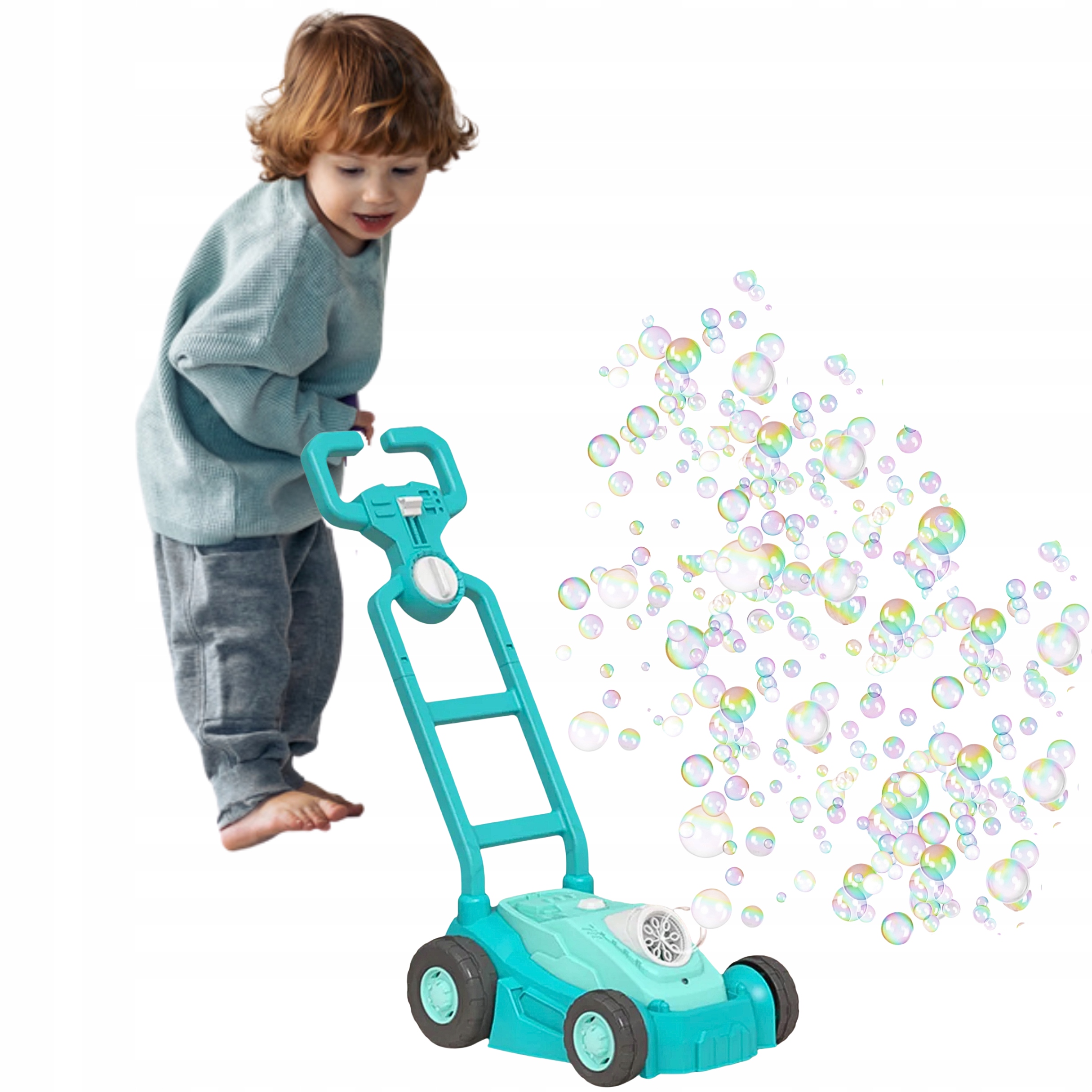 KOSIARKA NA BAŃKI MASZYNA DO BANIEK MYDLANYCH + PŁYN PCHACZ GENERATOR SUPER Kod producenta Bańki Mydlane Maszyna Kosiarka Do Baniek