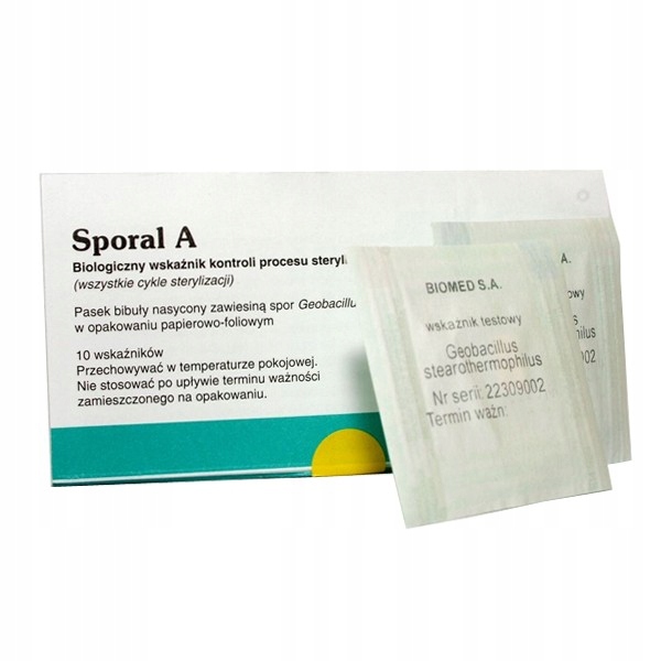 

Sporal A Wskaźnik Test Kontroli Sterylizacji 1szt