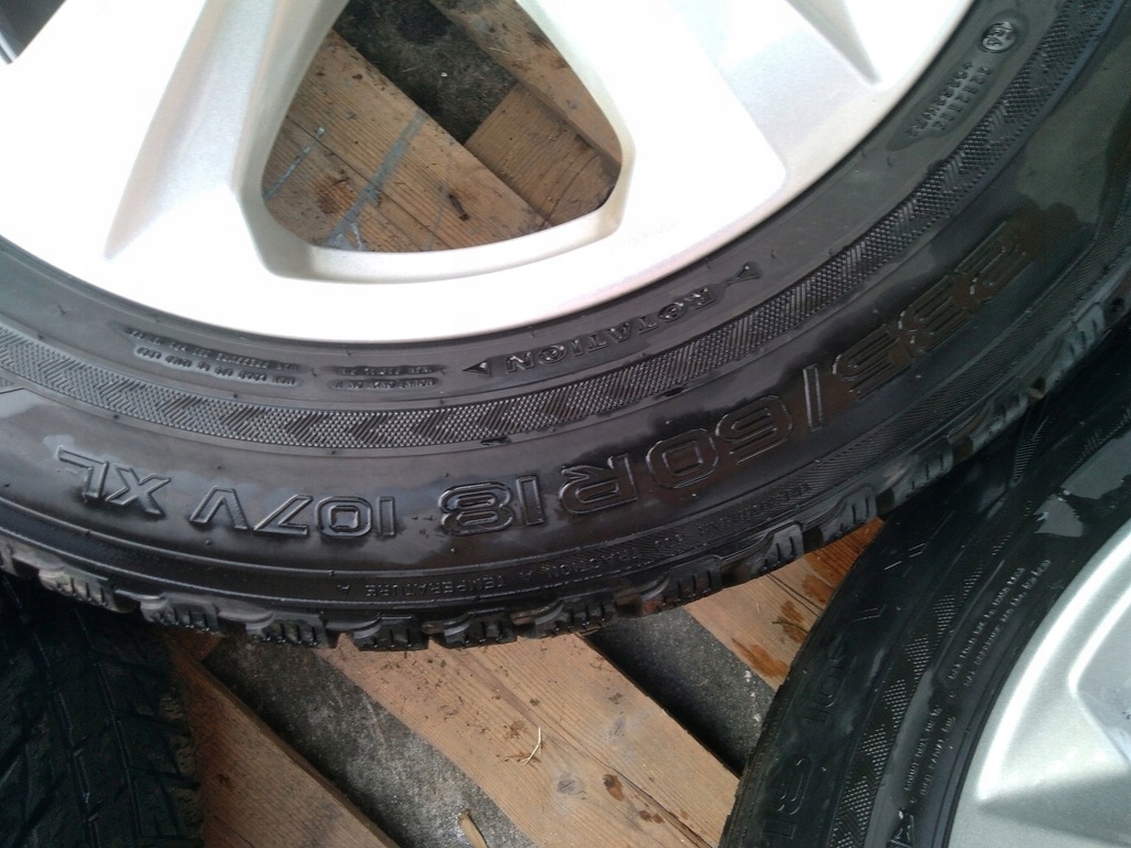 OPONY KOŁA FELGI 18 " FORD EDGE II Rozstaw śrub 5x108