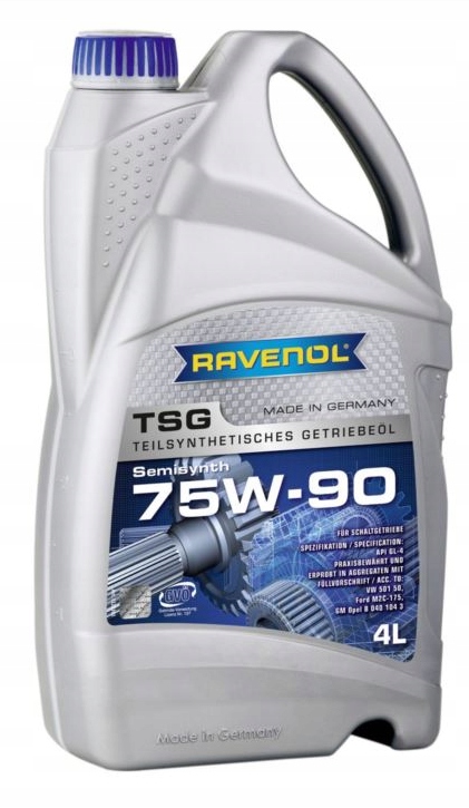 

Ravenol Tsg 75W90 GL-4 4L - Olej Przekładniowy