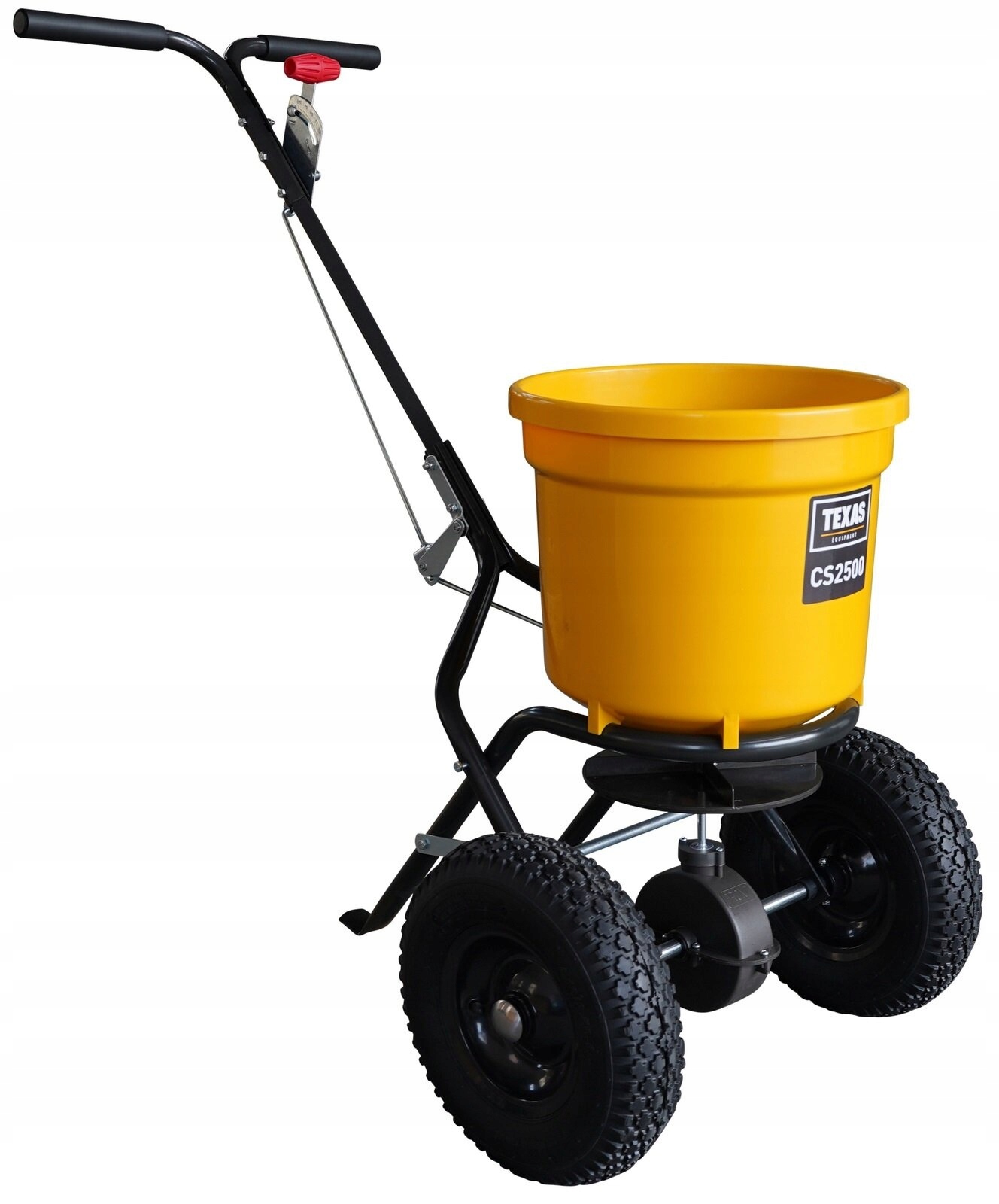 TEXAS CS2500 SIEWNIK ROZSIEWACZ ROZRZUTNIK NAWOZÓW NASION SOLI PIASKU 25kg Kod producenta CS2500