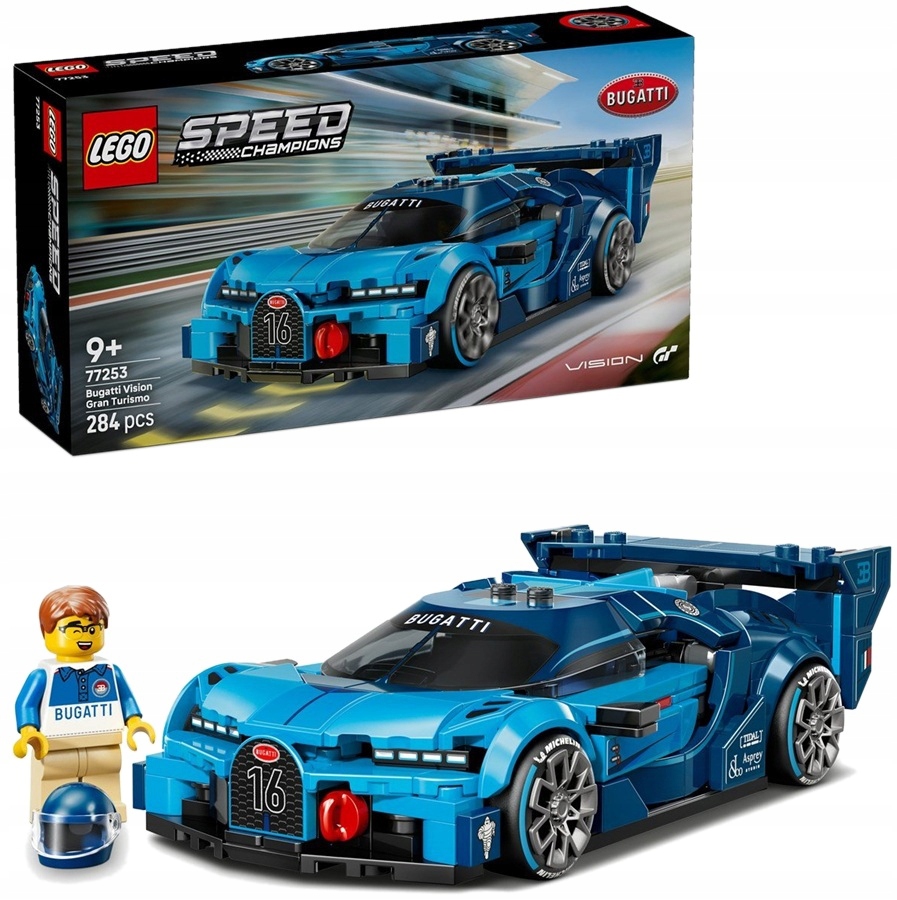 stavebnice Lego Speed sportovní vůz Bugatti Vision Gt 284 dílků 77253