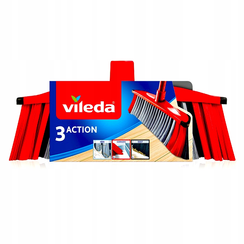 

Vileda Szczotka 3 Action Głowica Wkład Do Miotły