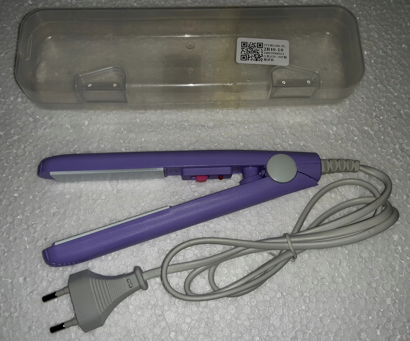 PROSTOWNICA DO WŁOSÓW CERAMICZNA MINI 160 STOPNI Model TG60638