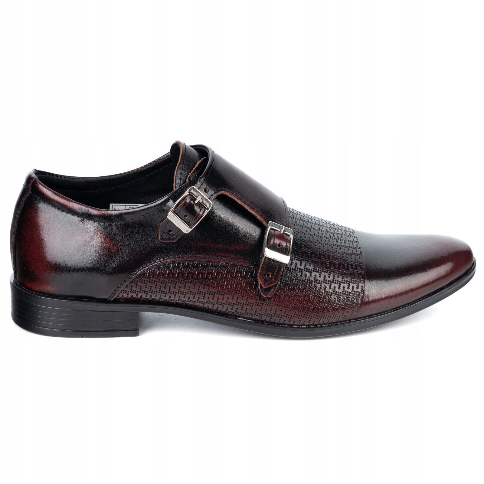 Kožené pánské monky Olivier 287LU T4 společenské boty 43