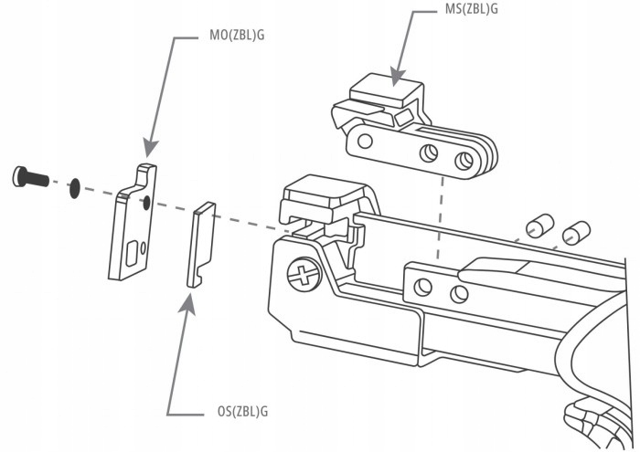 MOCOWANIE OSTRZA ZACISKARKI DO OPASEK STALOWYCH Marka inna