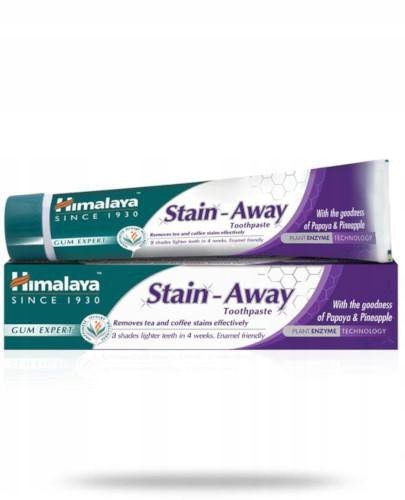 

Himalaya Stain-Away pasta do zębów przebarwienia