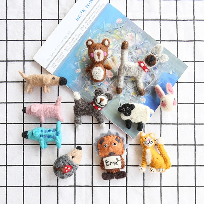 Broszka ze zwierzęciem Przypinki do ubrań Filcowe Data brak informacji