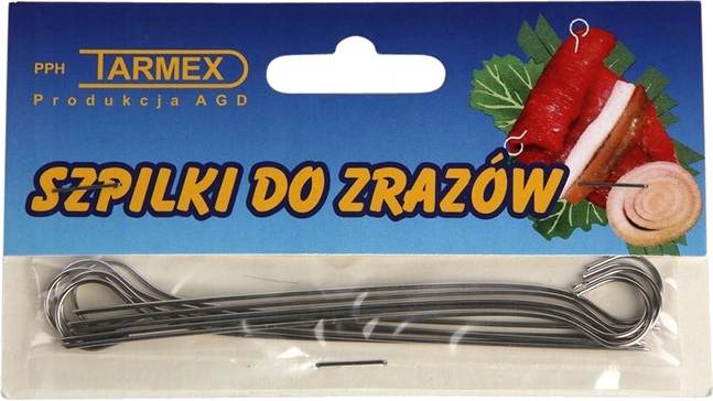 Szpilki Igły Szpikulce do zrazów rolad - metalowe Kolor inny kolor