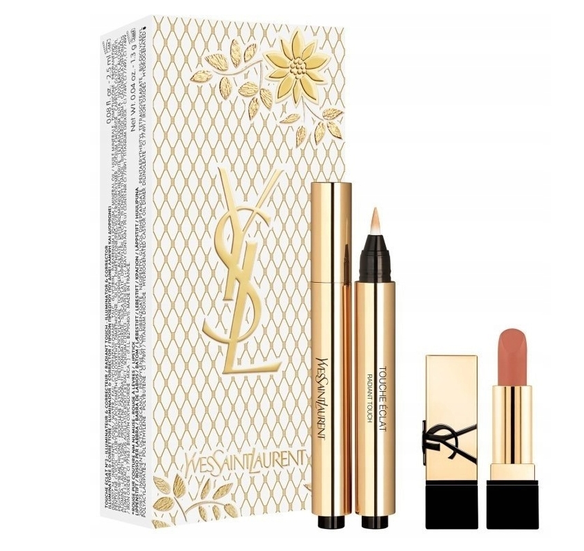 Ysl Yves Saint Laurent Zestaw Prezentowy Touche Eclat Rouge Pur Couture