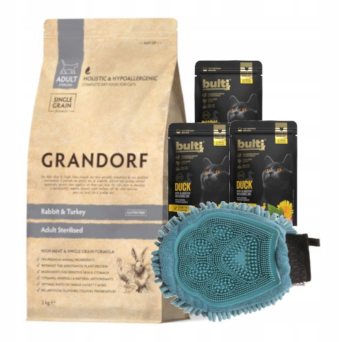 Grandorf Cat Rabbit & Turkey Adult Sterilized 2KG