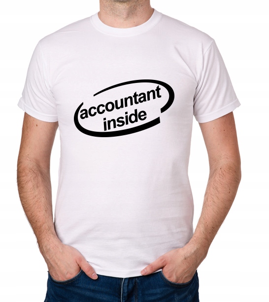 

koszulka Accountant Inside prezent