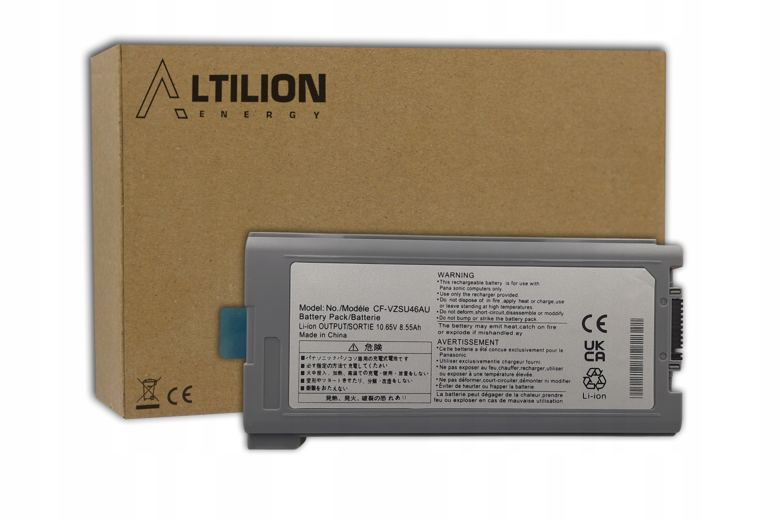 Baterie Altilion Energy CF-VZSU46 je kompatibilní s Panasonicem