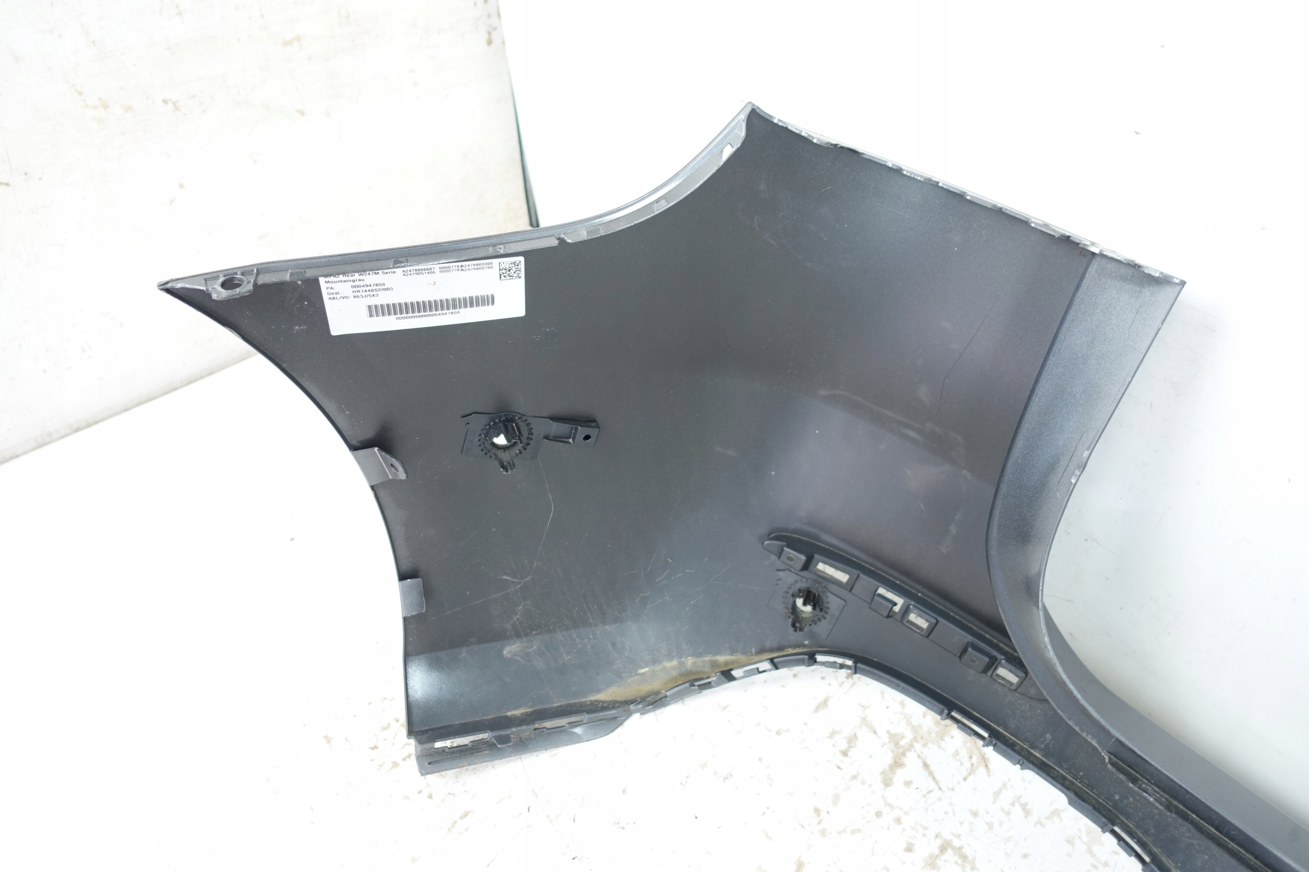 MERCEDES B-KLASA 2018- bumper rear part rear A2478855100