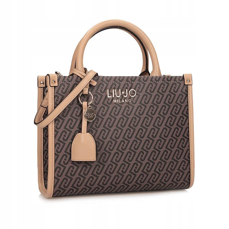 Dámská kabelka Liu Jo AA6192 E1092 C3904 Testa maskáčový béžová kufřík do ruky
