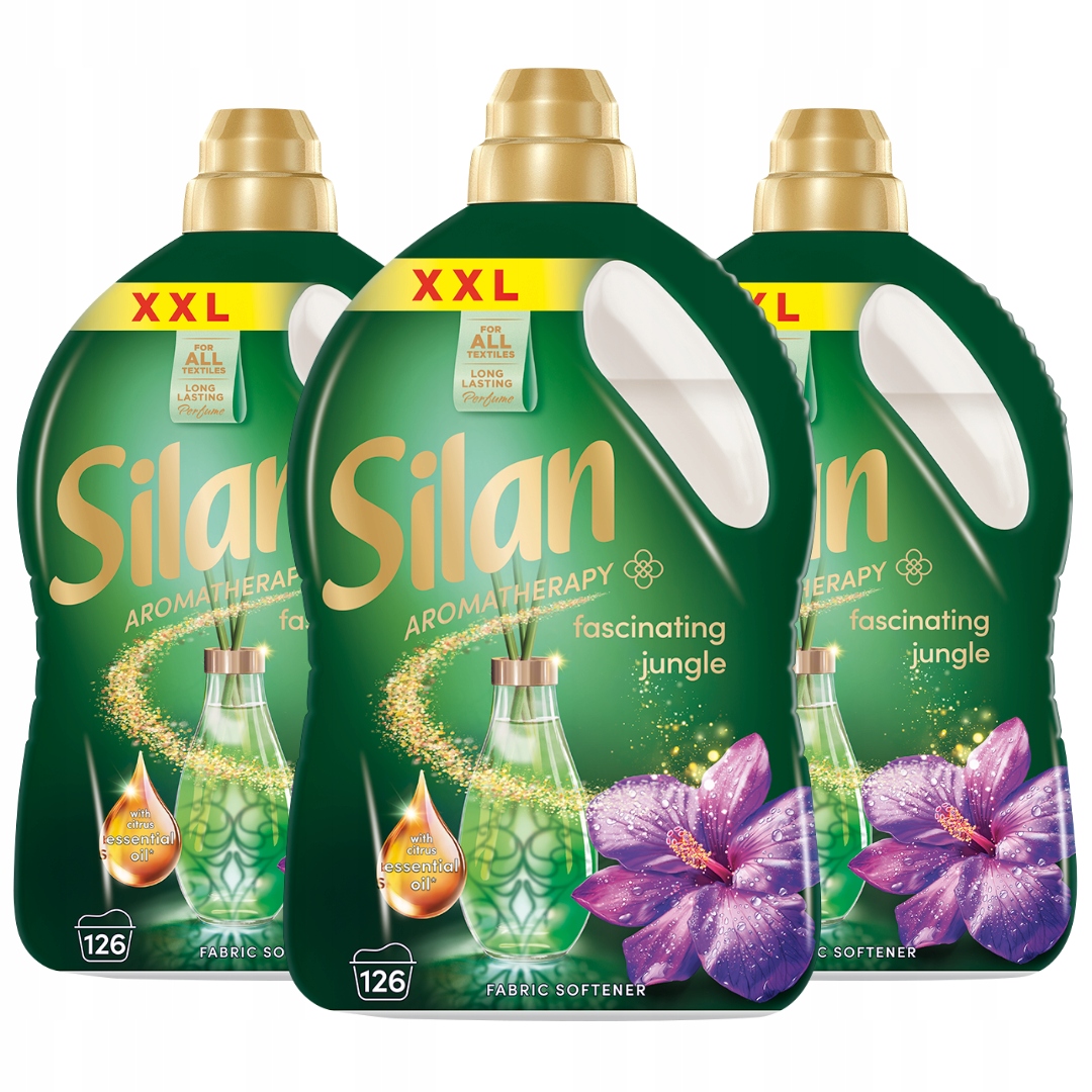 Silan Fascinating Jungle Płyn płukania 3x 2,772l