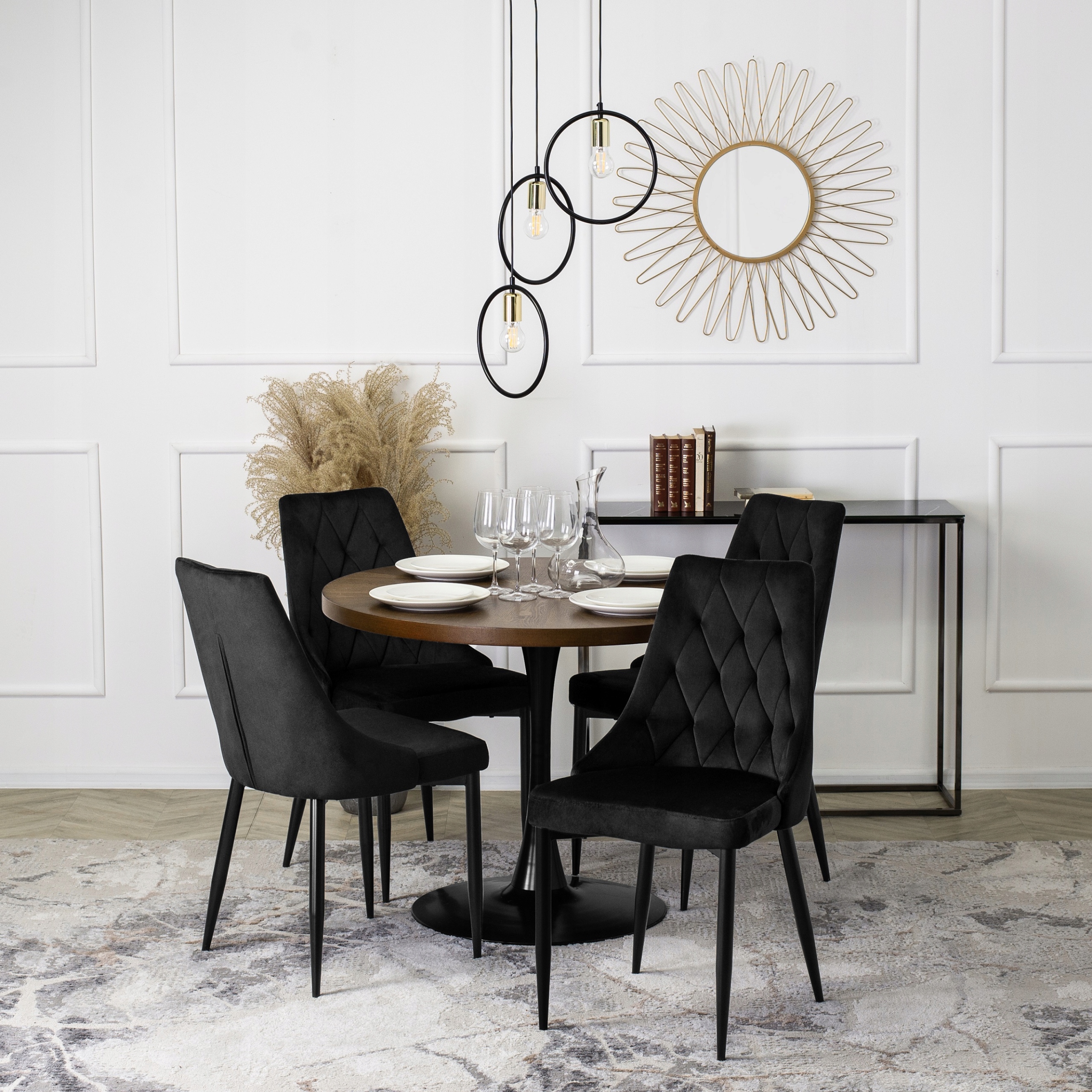 Krzesło CORK czarne – zdjęcie główne