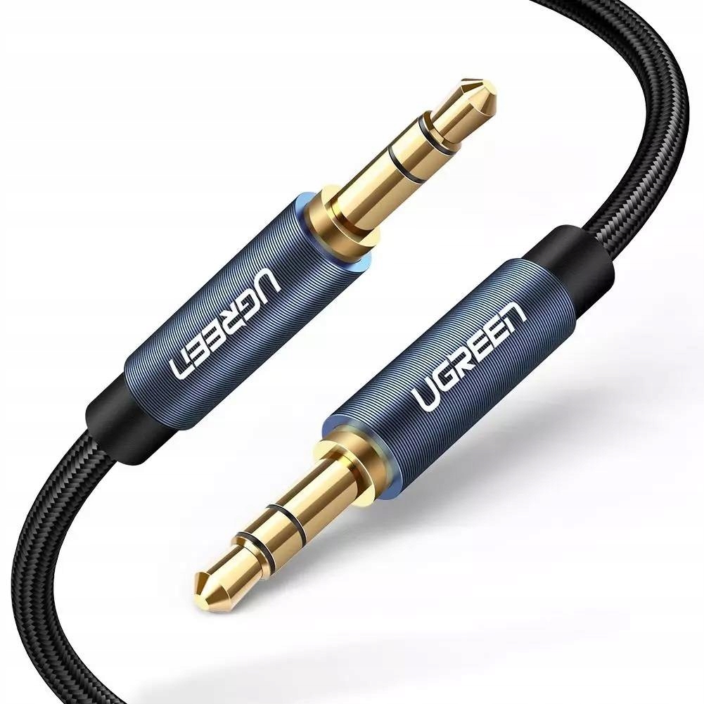 UGREEN Przedłużacz Audio z mikrofonem AUX Jack 3m