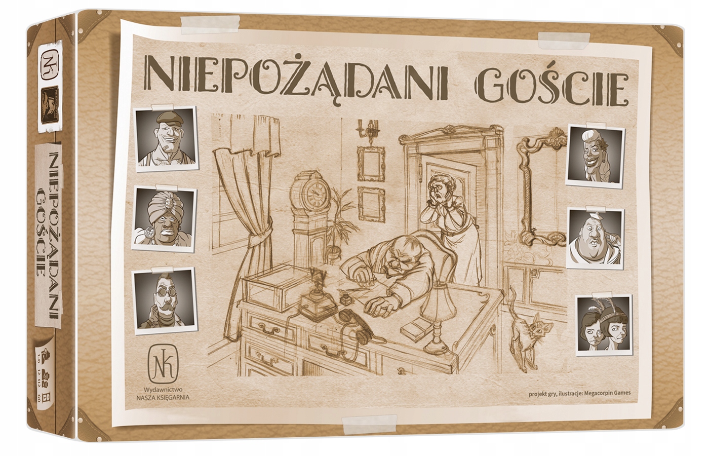Niepożądani Goście Gra detektywistyczna Nk