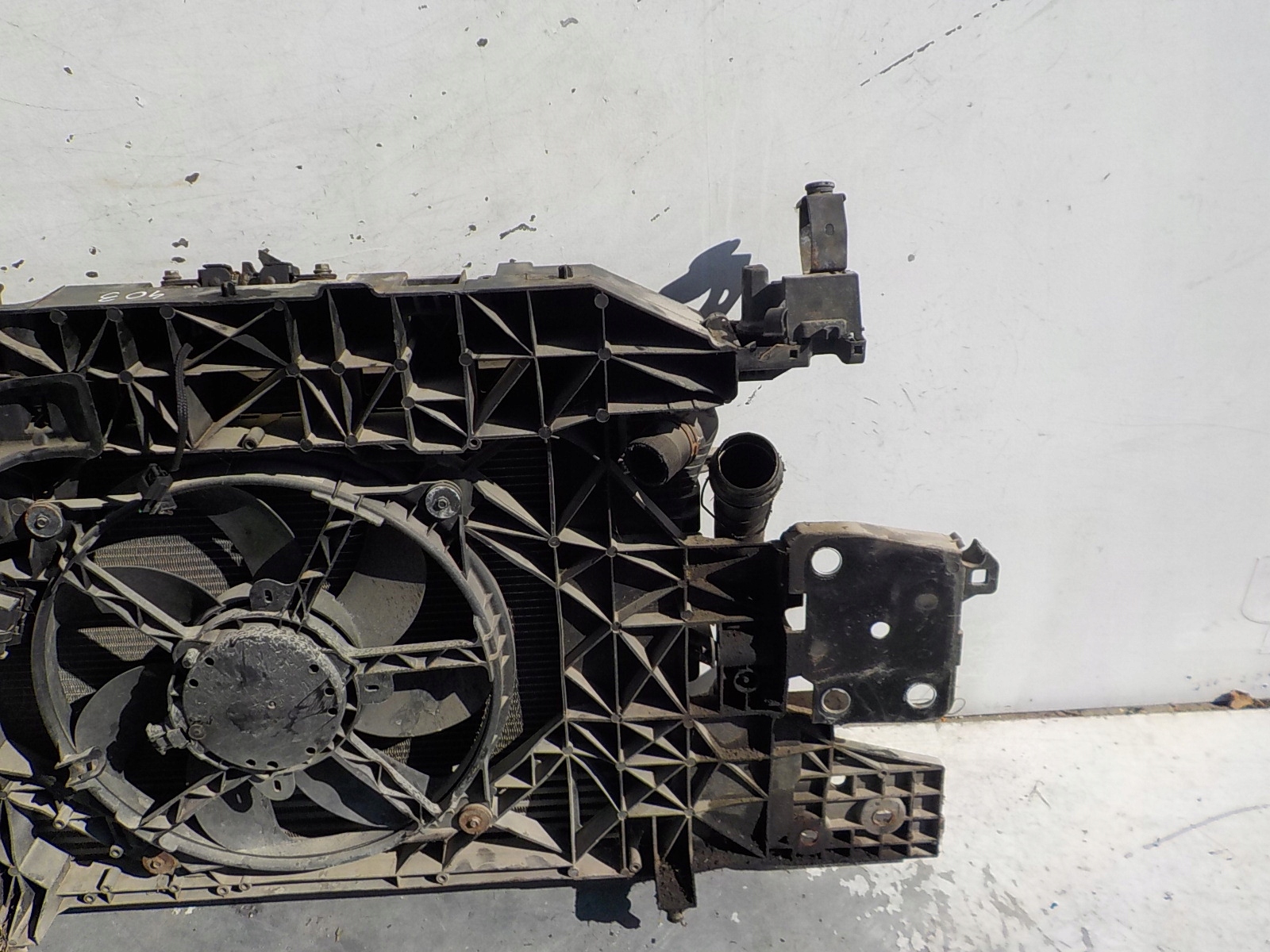 403 RENAULT SCENIC III support panel for radiators sider radiator