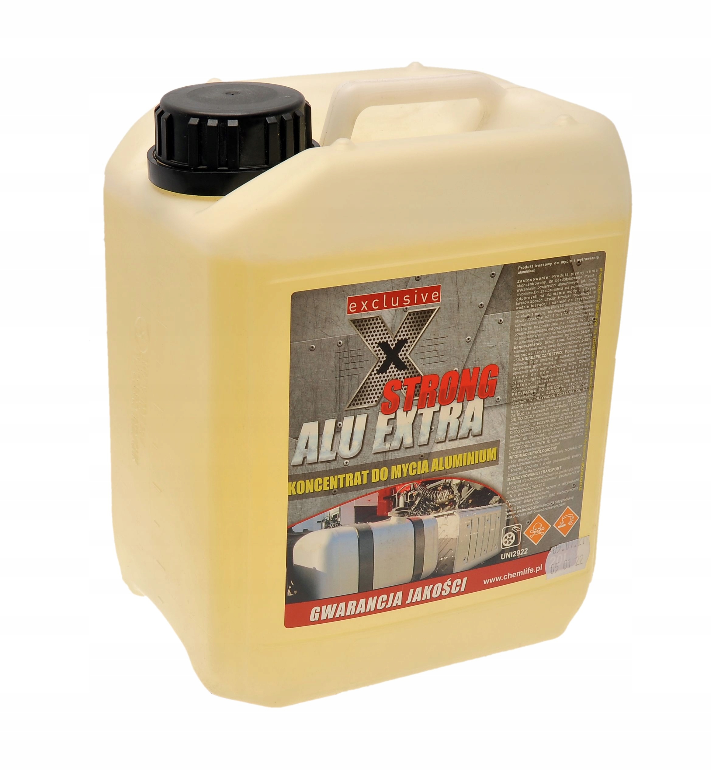 

Extra Mocny Koncentrat Do Mycia Aluminium 5L