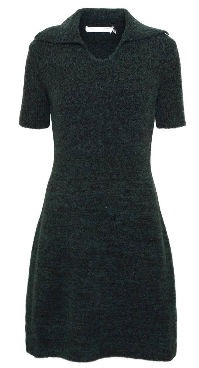 Proenza Schouler Fluffy Knit Polo Šaty vel. M