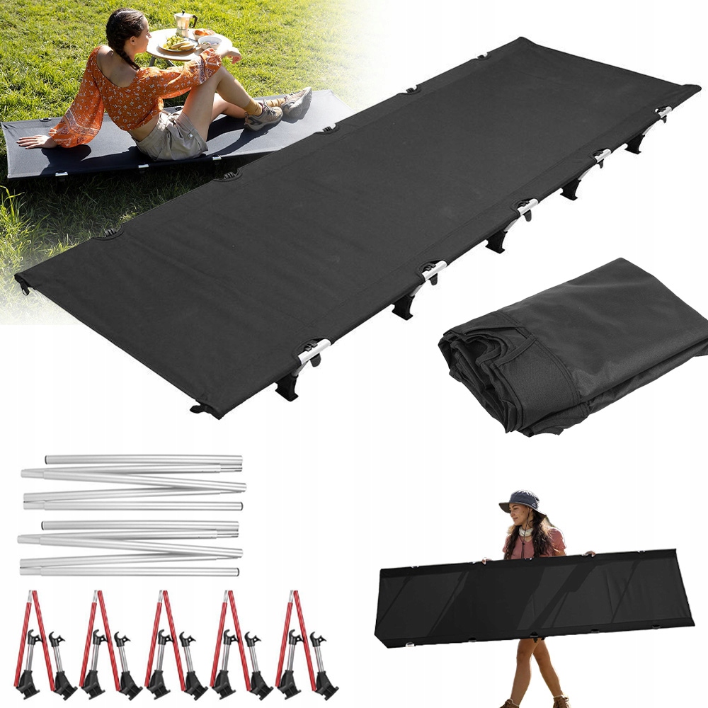 Turistická Skládací Postel Lehátko Lehátko Matrace Lehké Přenosné Polní