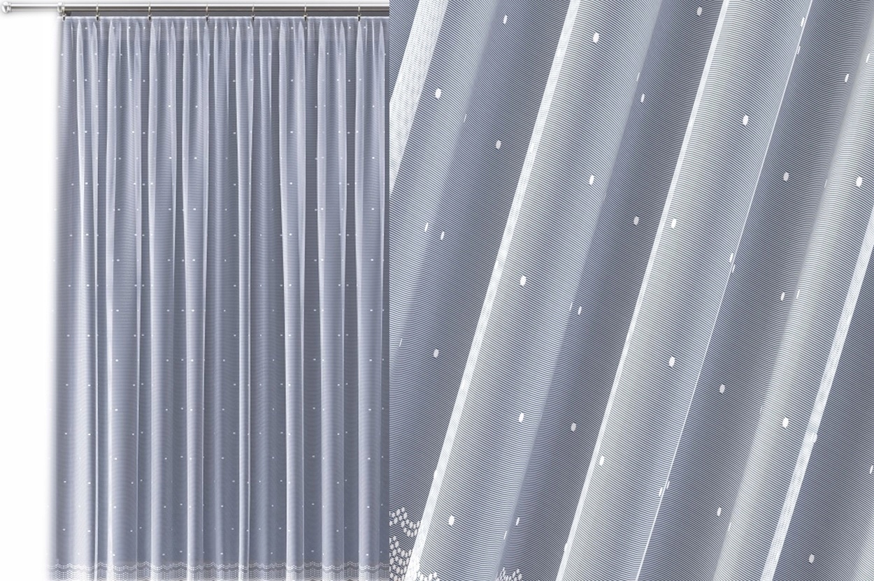 

Firana wzór 628d124 rozm. 200x230cm (z obszyciem)
