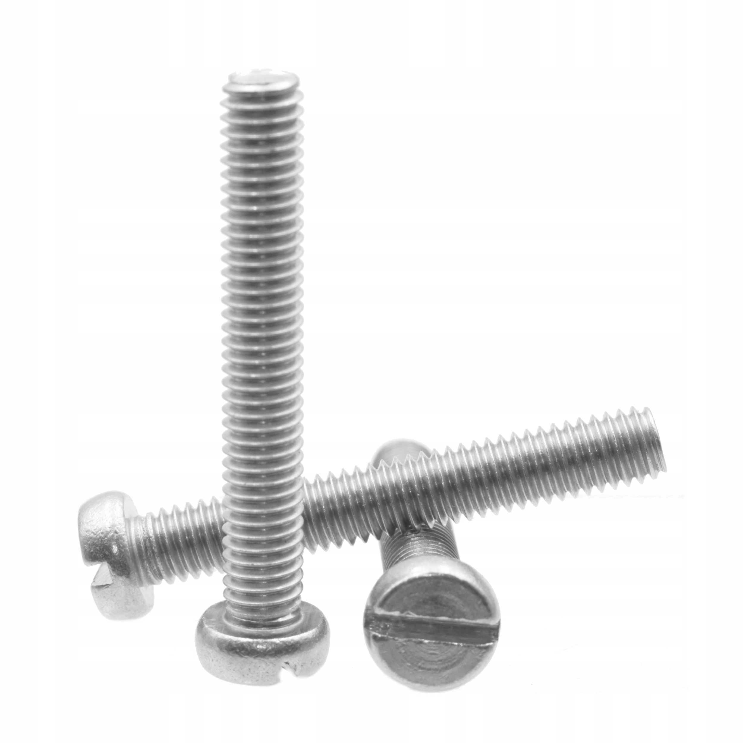 

M2,5X6 Śruba Walcowa Nacięcie Proste Inox 15SZT