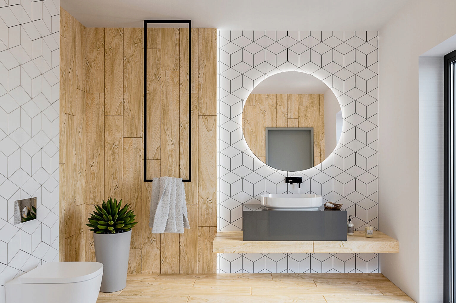 GLAZURA PŁYTKI BIAŁY ROMB DEKOR 24x14cm RHOMBUS ROMBUS WHITE MAT RISCO 3D Marka inna