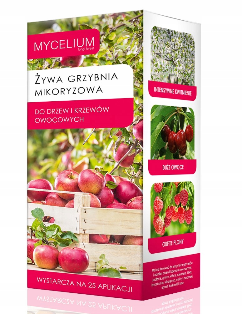 

Grzybnia Mikoryza do Drzew i Krzewów Owocowych