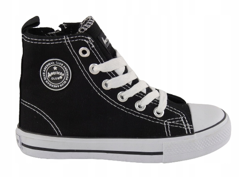 

American Club Wysokie trampki na suwak roz.31