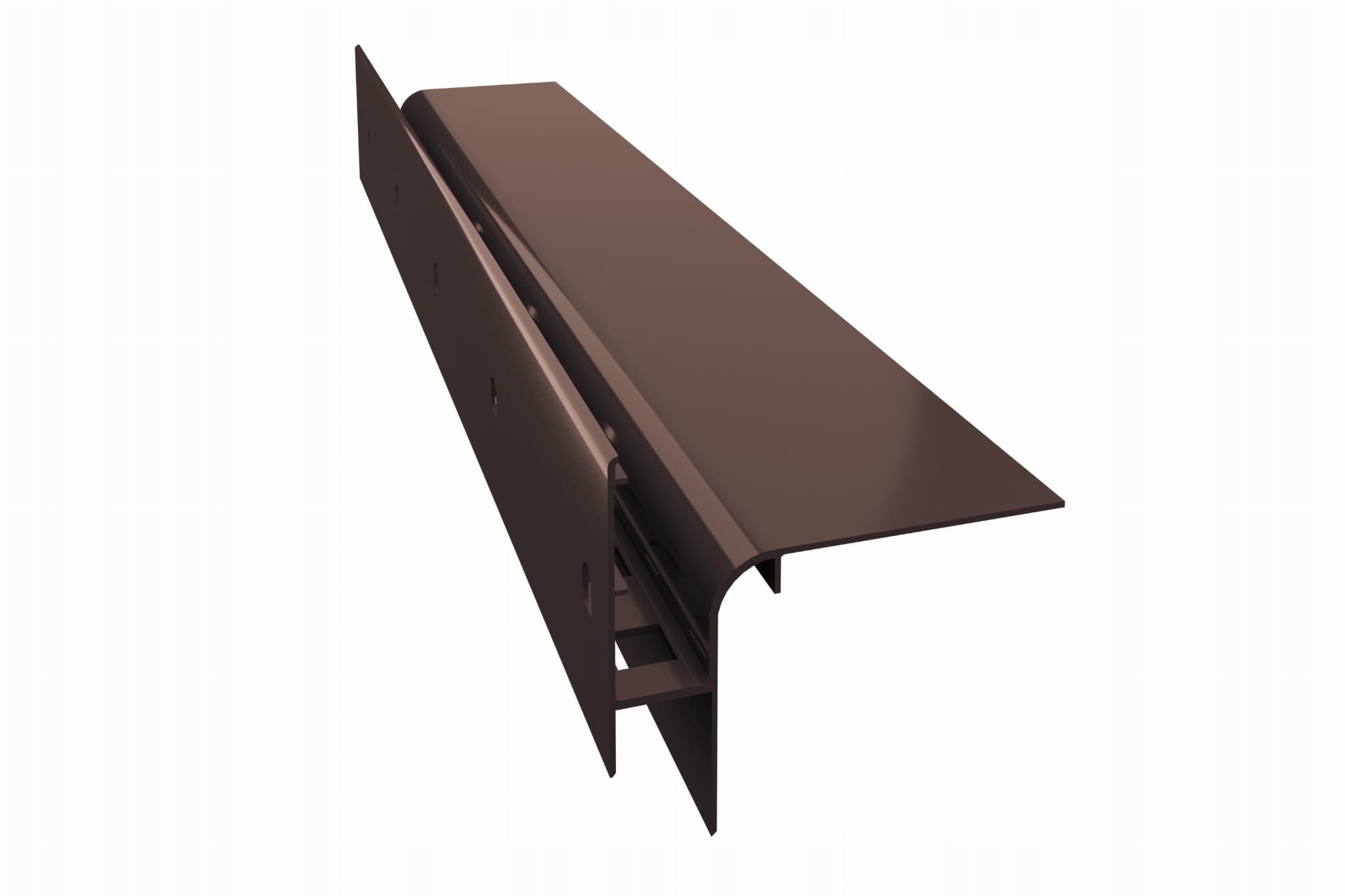 Terasový Profil Balkonový W30R Plus Renoplast Bronz Ral 8019